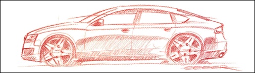 Teaser: Audi A5 Sportback