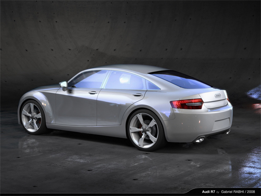 Audi R7 Concept study