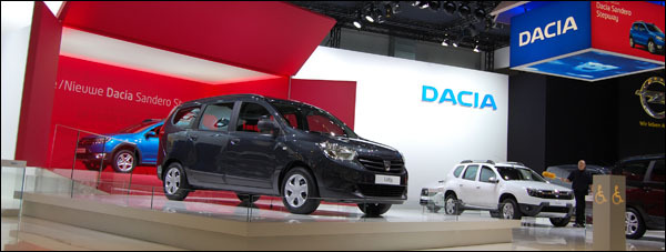 Autosalon Brussel 2013 Dacia
