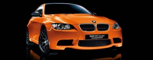 BMW M3 Competition Package Fire Orange
