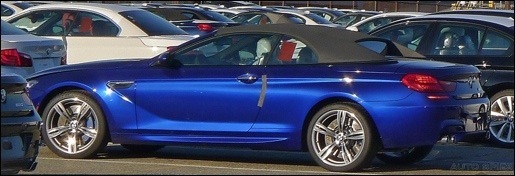 BMW M6 Cabrio gespot 