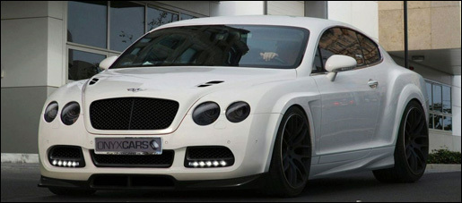 ONYX Bentley Continental Platinium GTO