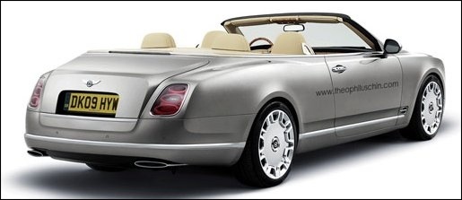 Bentley Mulsanne Cabrio Impressie