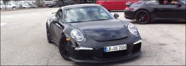 Porsche 911 GT3 991 Betrapt Spyshot spyvideo