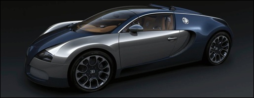 Bugatti Veyron Grand Sport Sang Blue