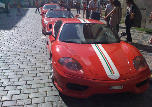 Ferrari combo tsjechie 550 360