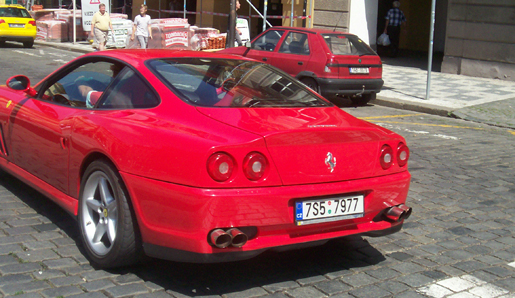 Ferrari combo tsjechie 550 360