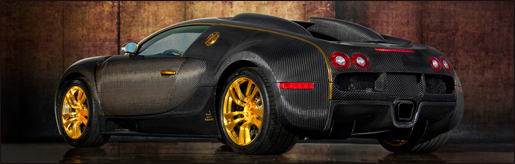 Bugatti Veyron Linea Vincero d Oro Mansory