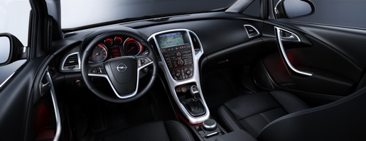 Interieur nieuwe Opel Astra