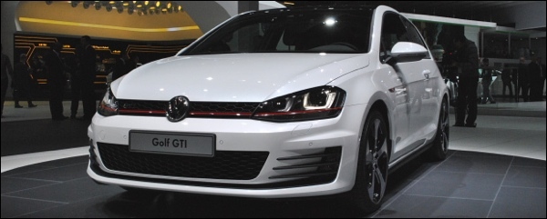 Parijs 2012 Volkswagen Golf VII GTI Concept