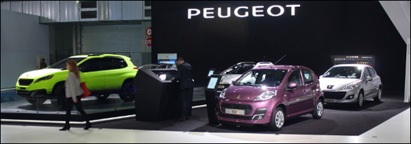 Peugeot Autosalon Brussel 2013