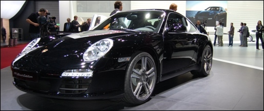 Porsche 911 Black Edition Geneva