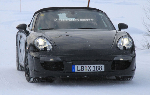 Porsche Boxster 2012 spyshots