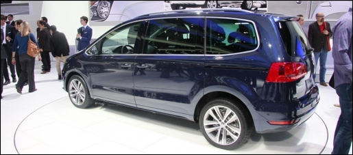 Nieuwe Volkswagen Sharan Geneva
