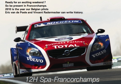 Spa Francorchamps Volvo S60 BTCS 12uren