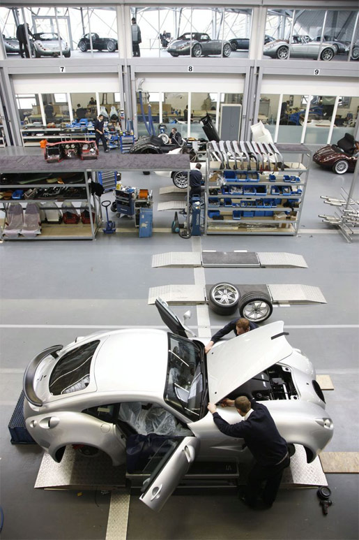 Wiesman Roadster bouwproces