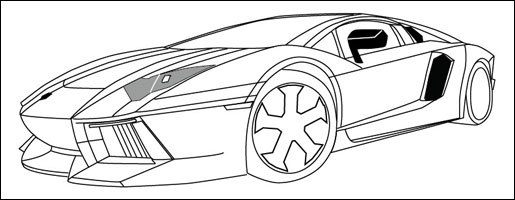 Lamborghini LP700 Aventador impression