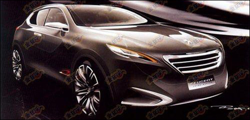 Peugeot Crossover Concept Shanghai