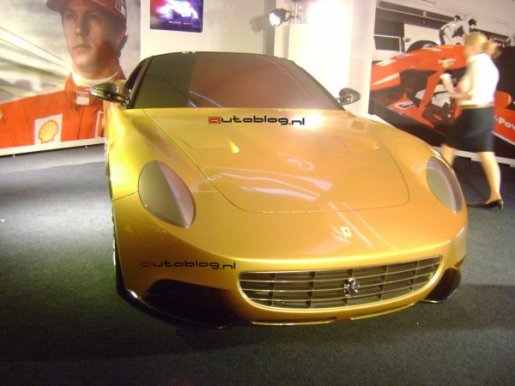Gouden Ferrari Pininfarina