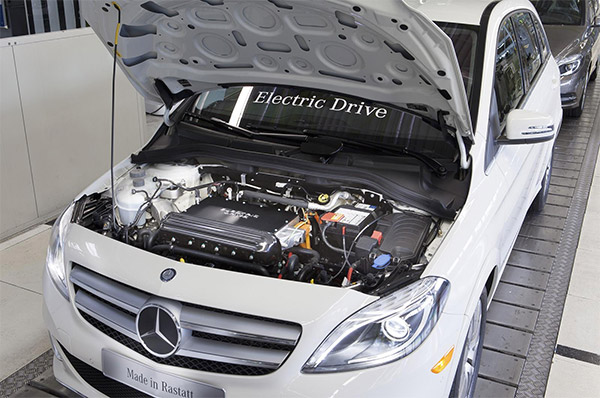 Mercedes start productie elektrische B-Klasse Electric Drive