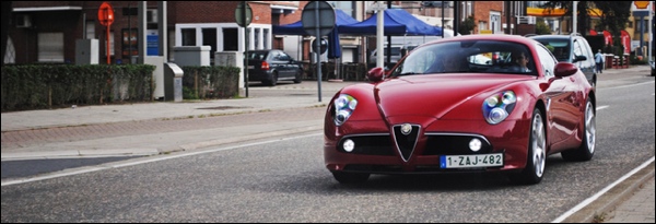 Alfa Romeo 8C Competizione gespot