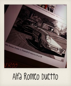 Alfa Romeo Duetto VRAAOMM Motorvillage Paris