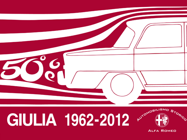 Alfa Romeo Giulia 50 Jaar 1962 logo