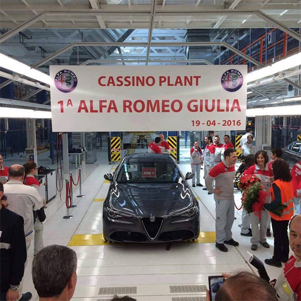 Productie Alfa Romeo Giulia officieel van start!