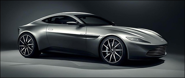 Officieel: James Bond krijgt een Aston Martin DB10