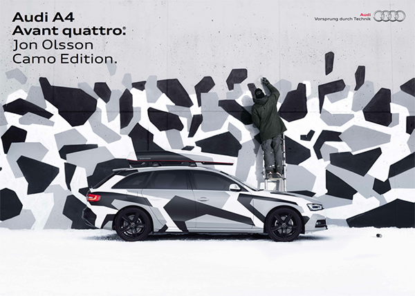 Audi A4 Jon Olsson Camo Edition - Zweden