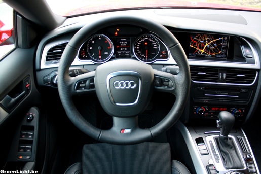 Audi A5 Sportback Rijtest Interieur
