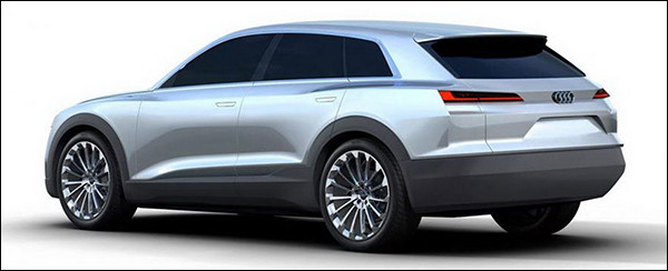 Is dit de Audi Q6 e-tron Concept?