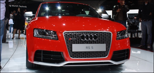 Audi RS5 in Geneva