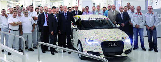 Audi A1 nummer 100.000
