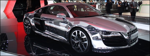 Chromen Audi R8 V10