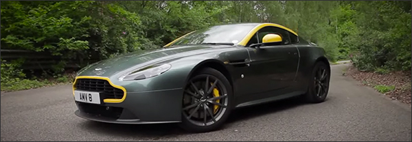 Video: Autocar test de Aston Martin V8 Vantage N430 