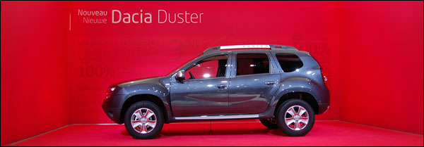Autosalon Brussel 2014 - Dacia Duster