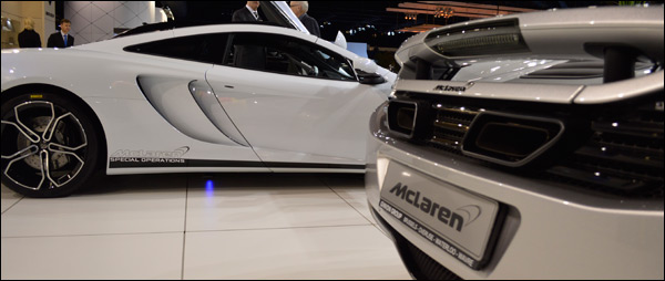 Autosalon Brussel 2014 Live: McLaren