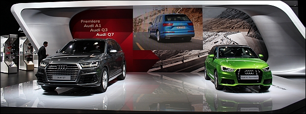 Autosalon Brussel 2015 Live - Audi