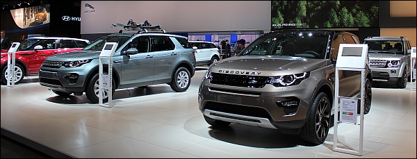 Autosalon Brussel 2015 Live - Land Rover