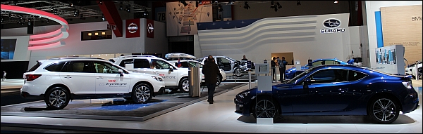 Autosalon Brussel 2015 Live - Subaru