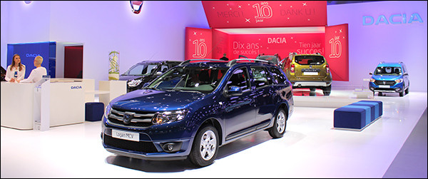 Autosalon Brussel 2016 Live: Dacia (Paleis 5)