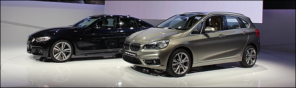 BMW Geneve 2014 Live - 2-Reeks Active Tourer en 4-Reeks Gran Coupe