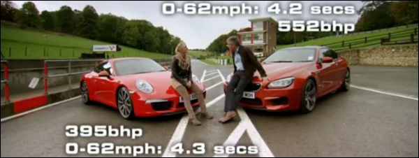 BMW M6 vs Porsche 911 Carrera S