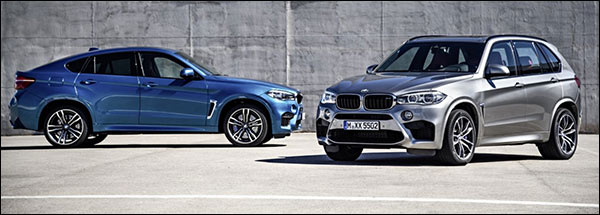 Officieel: BMW X5 M en X6 M