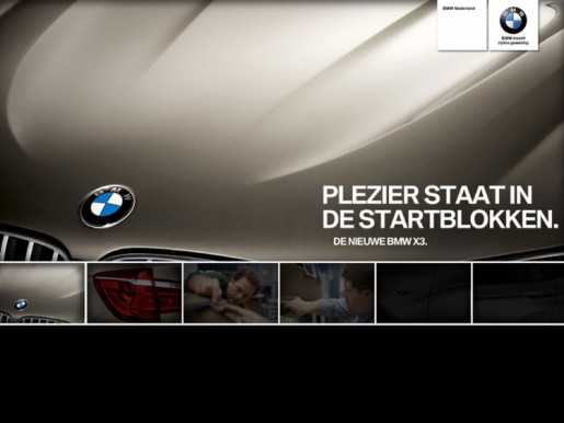 Nieuwe BMW X3