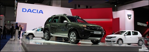 Dacia - Autosalon Frankfurt 2013