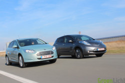 Duotest - Nissan Leaf vs Focus Electric 40