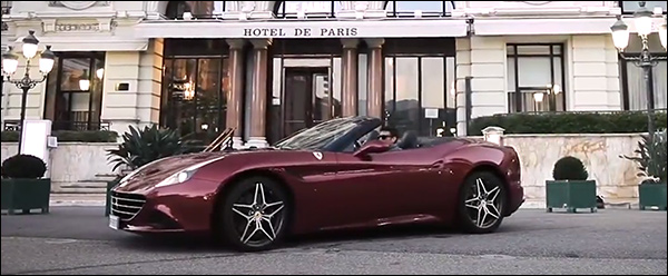 Video: Ferrari California T flaneert door Monte Carlo
