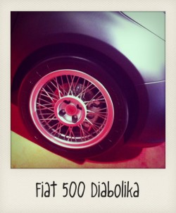 Fiat 500 Diabolika VRAAOMM Motorvillage Paris
